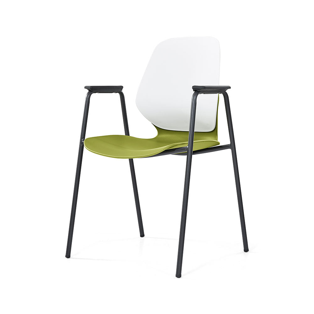 Kaleido - Black Steel 4-Leg, With Arms