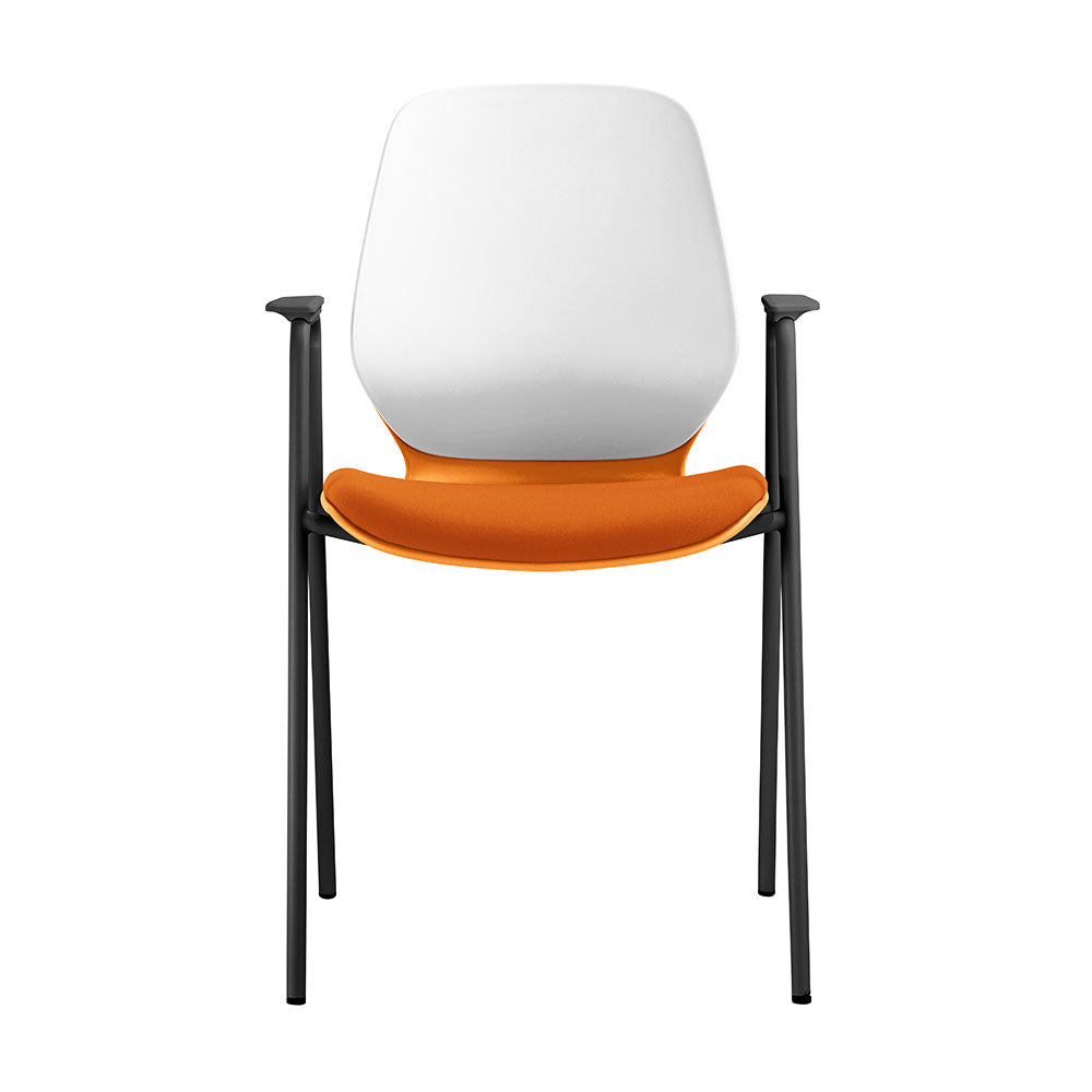 Kaleido - Black Steel 4-Leg, With Arms