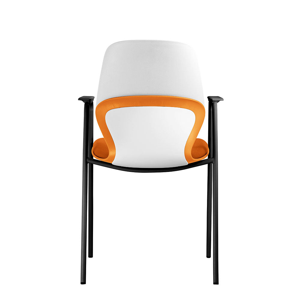 Kaleido - Black Steel 4-Leg, With Arms