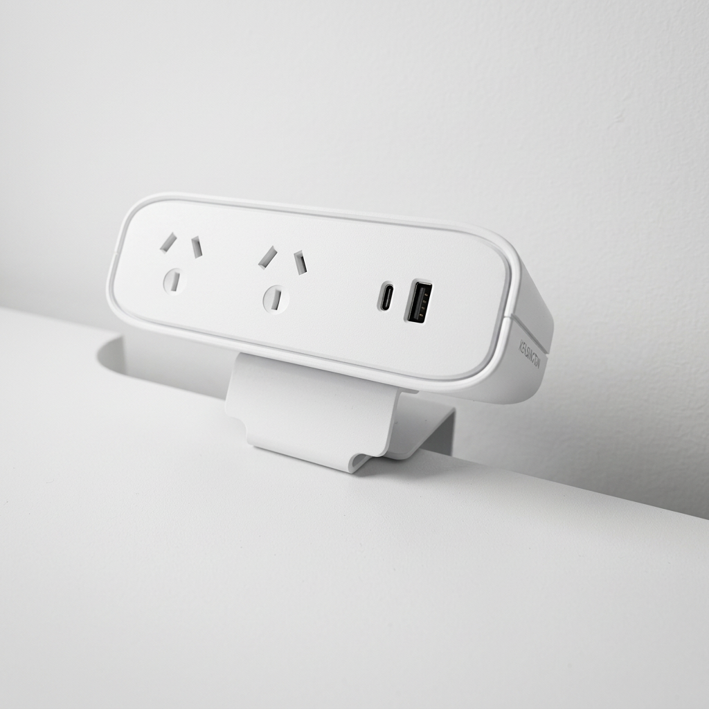 Desktop Power Board 2GP USB A &amp; C with soft wiring connector