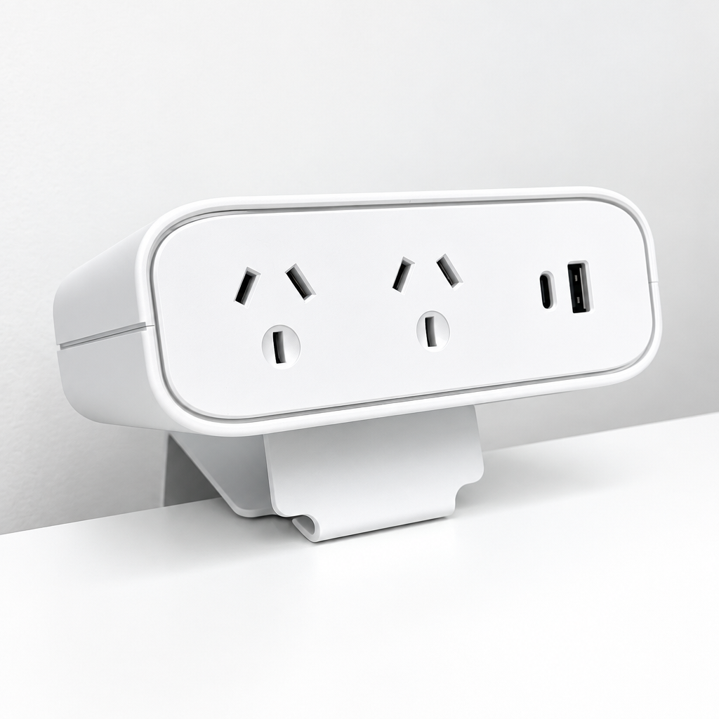 Desktop Power Board 2GP USB A &amp; C with soft wiring connector