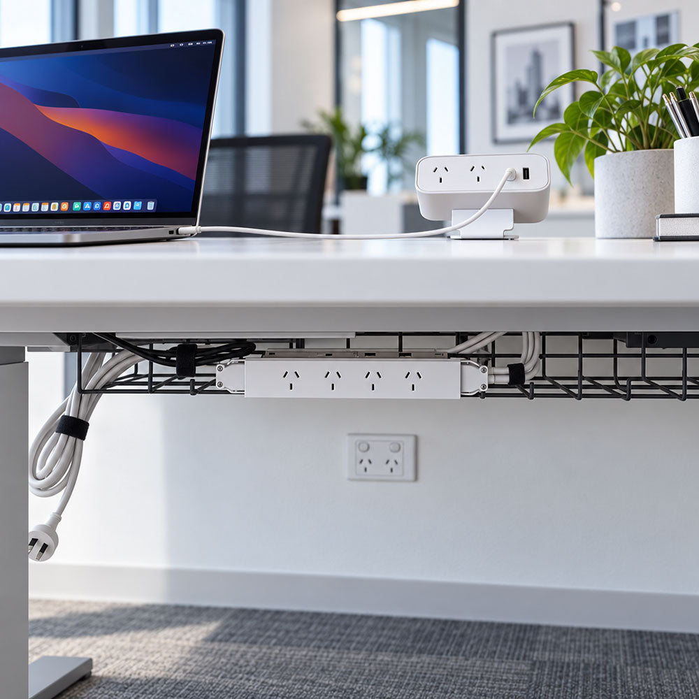 Desktop Power Board 2GP USB A &amp; C with soft wiring connector