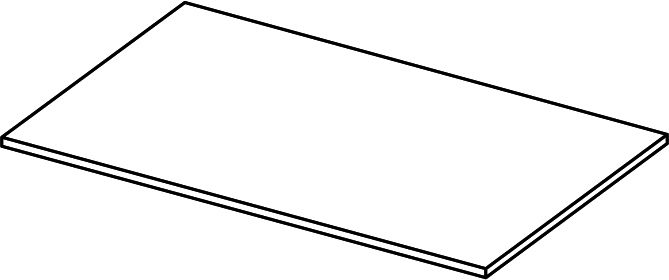 Rectangular Desk Table Top Options