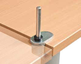 Desk Edge Clamp-Single