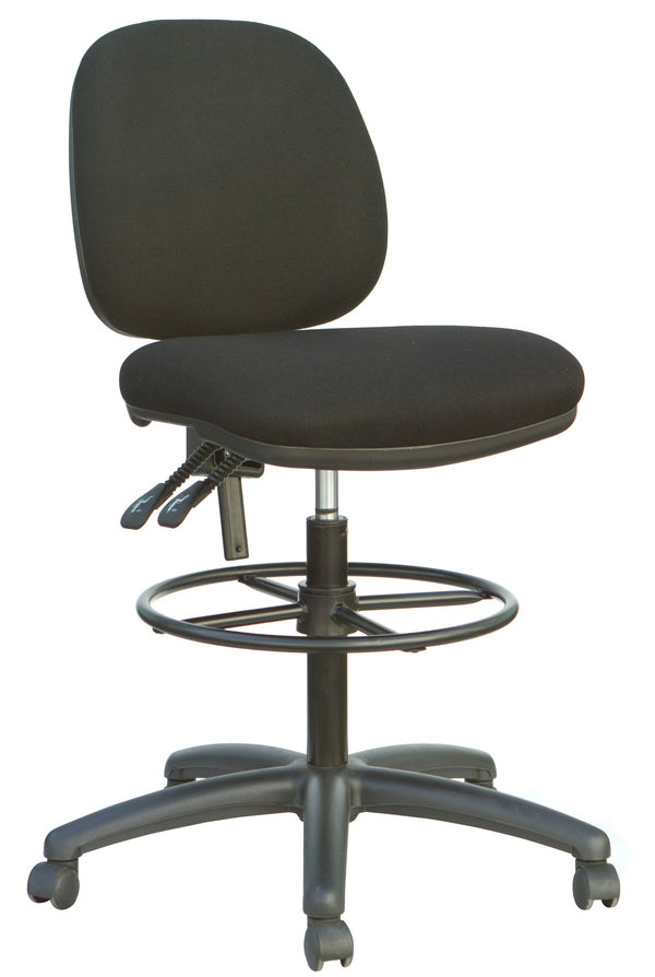 Fabric discount drafting chair