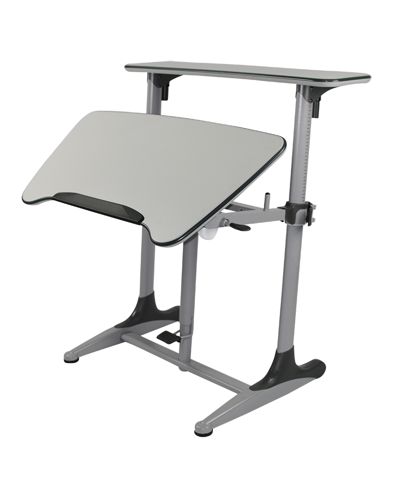 Adjustable online tilt desk