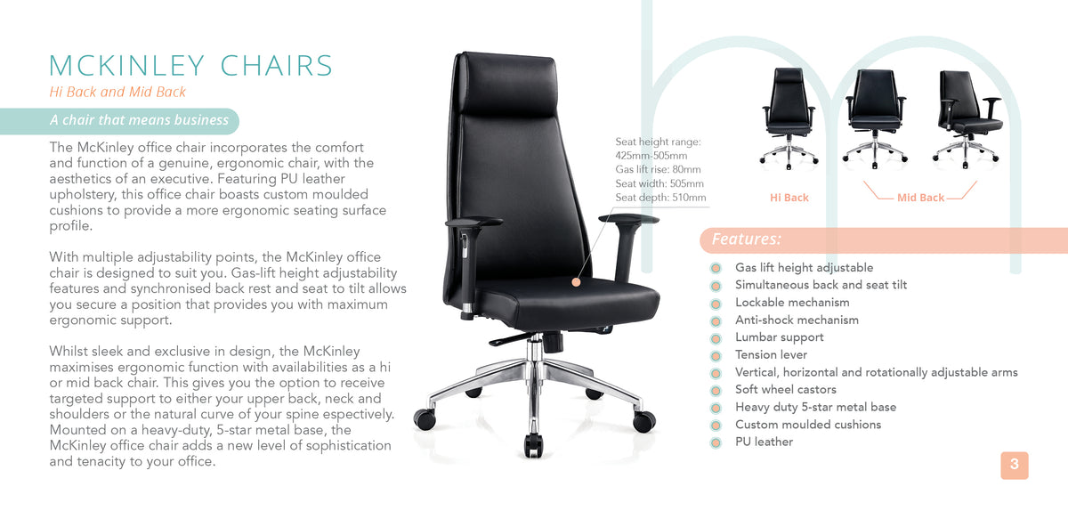McKinley Mid Back Chair