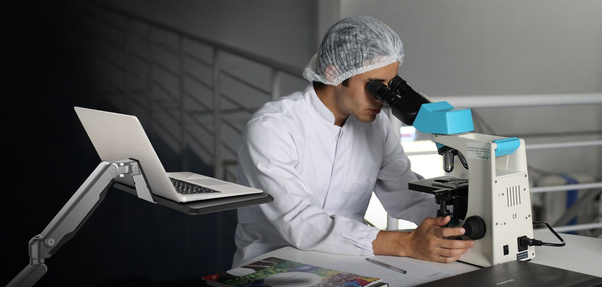 Claymore Laptop Arm with Desk mount &amp; wall-mount Options