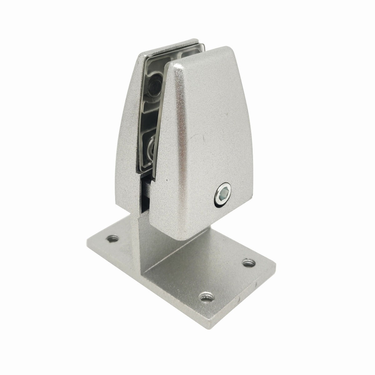 Screw-In Between 2 Desks Mount Silver