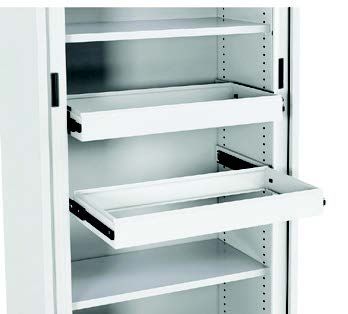 File Hanging Rail &amp; File Drawer Box for Tambour Cupboards