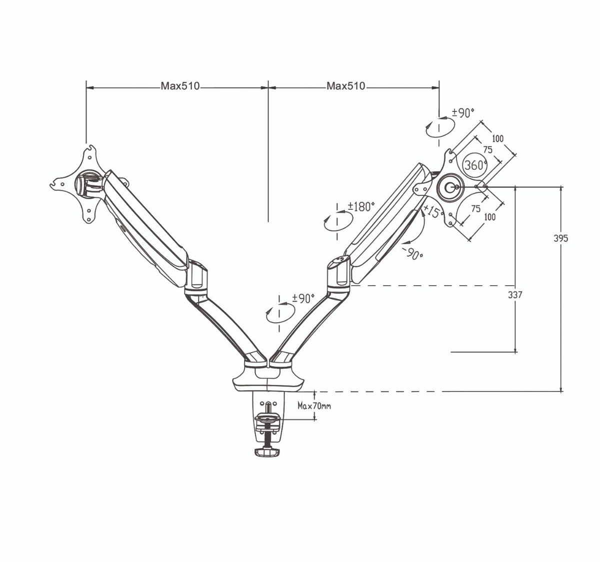 Gladius Single &amp; Double Arm