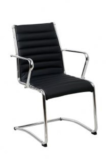 Lean Visitor Chair Black