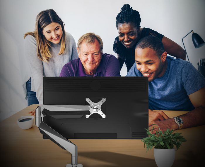 Rapier Single & Double Monitor Arms